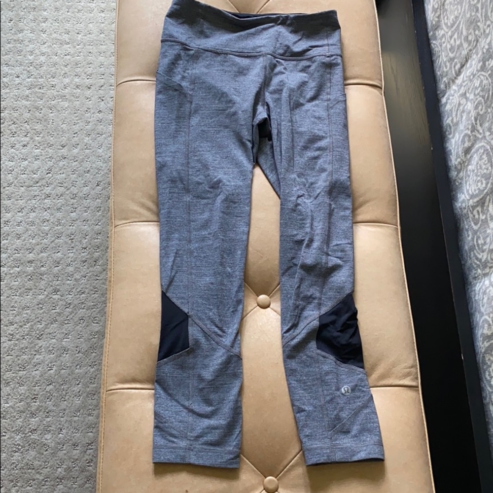 Lululemon regular Crop legging with side pockets